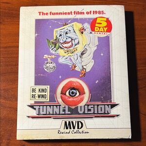 Tunnel Vision Blu-ray - MVD Rewind Collection Mint w/Slip